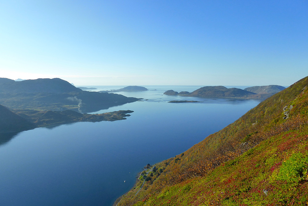 Helt stille på fjorden