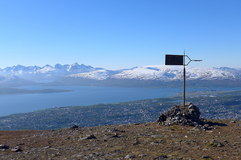 Kvaløya sett fra toppen