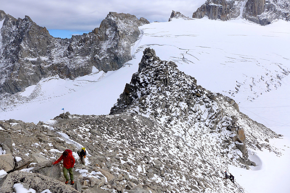 Final bit of the walk up to the Trient hut #2