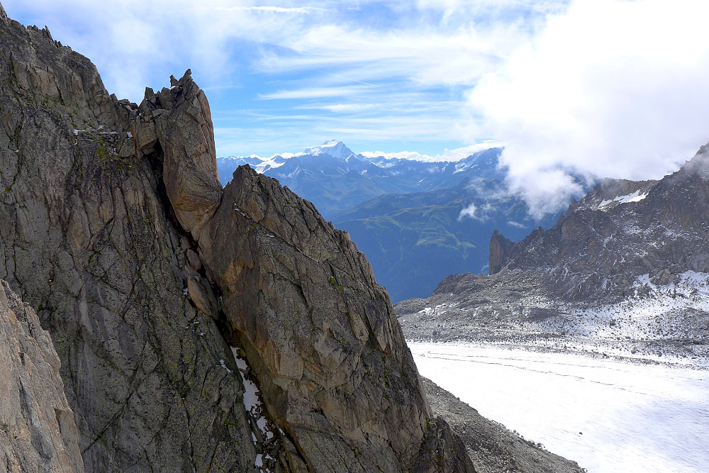 Views across to the Grand Combin
