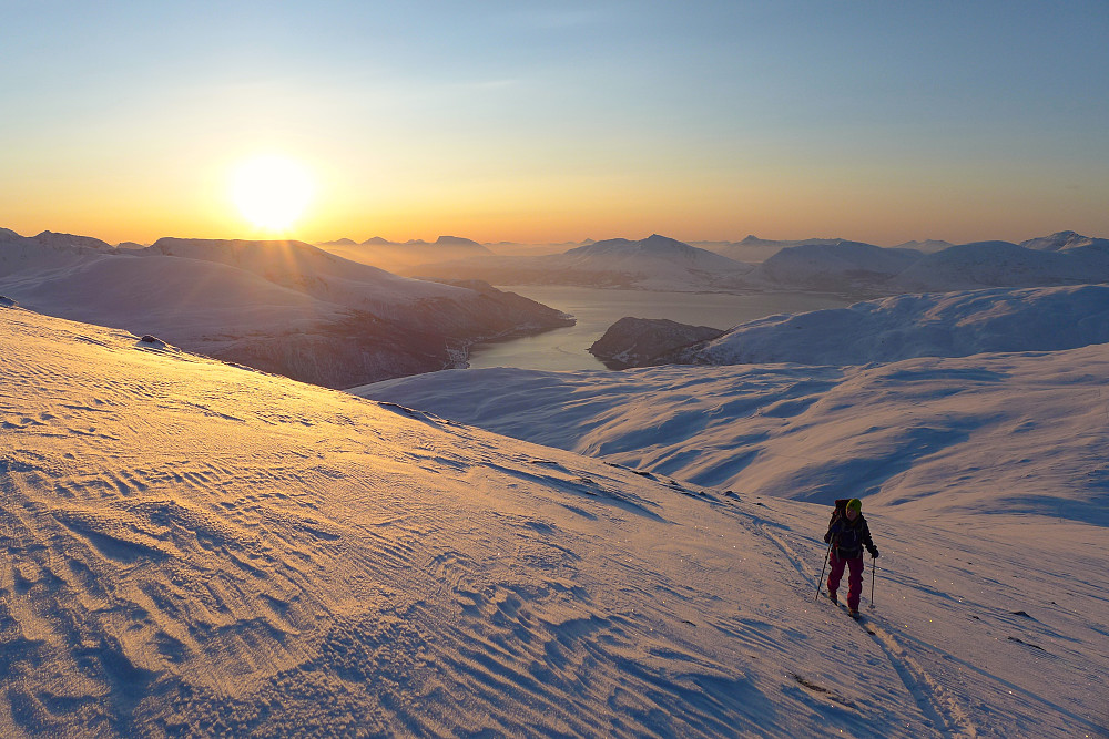 Stedvis ikke så mye nysnø 
