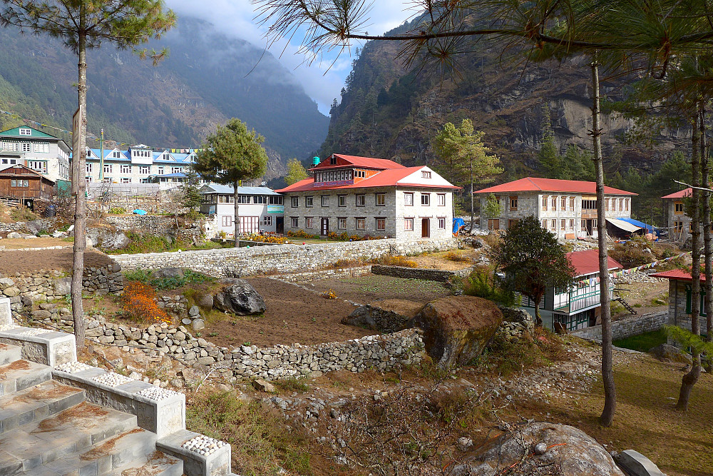 New buildings between Phakding and Namche Bazaar seem to pop up every year