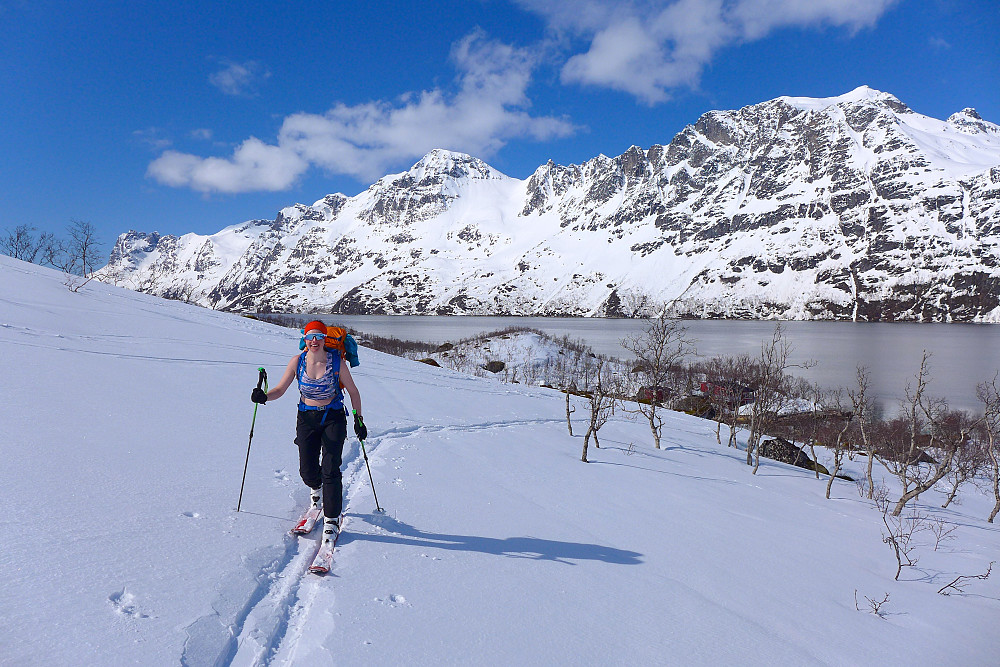 Spasertur tilbake til Ersfjordbotn