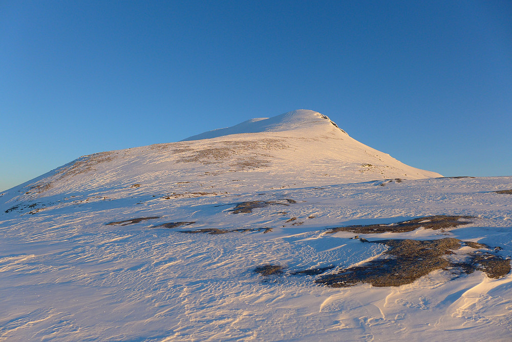 Svært dårlig skiføre nederst på ryggen.........