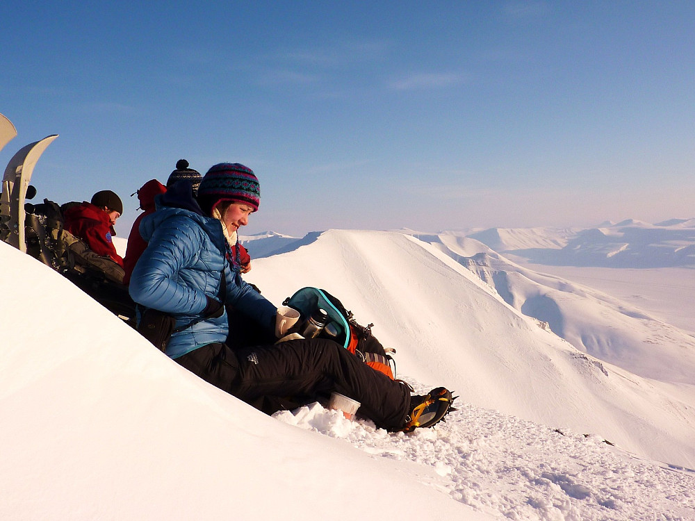 Lunch break on the top