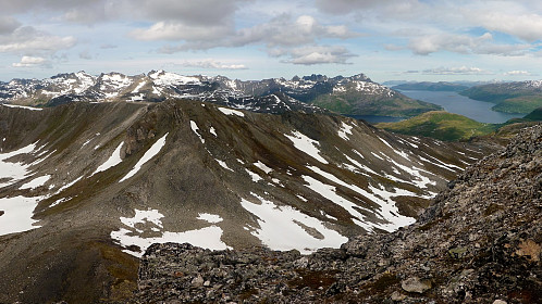 panorama #2 from the top of Litje Blåmannen