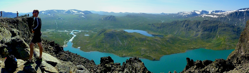 Panorama somewhere on Veslfjellet