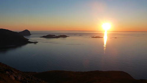 A September sunset