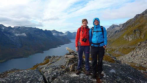 Johanna og Tim på ca. 580 moh