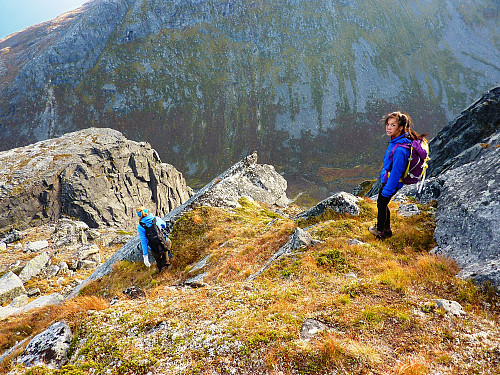 I got 'the look' on the way down. Hint to stop taking photos now.... 