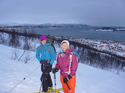Renate og Ann Kristin. To turkompiser som jeg alltid gleder meg til å ha med på tur :)