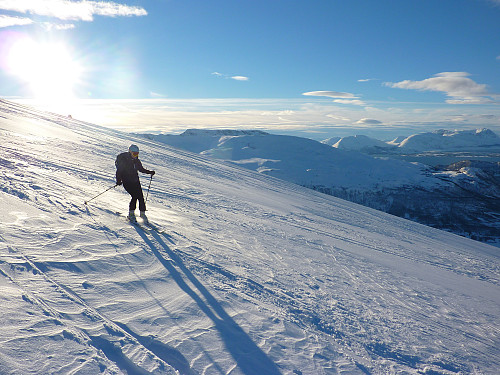 Kamila takler gjennomslagsnøen
