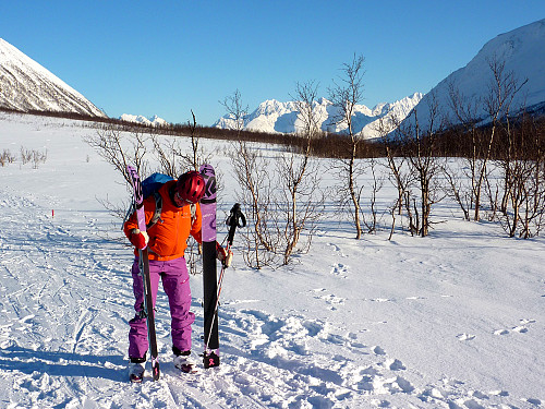 Ann Kristen, du kan slappe av. Dine ski matcher dine bukser!