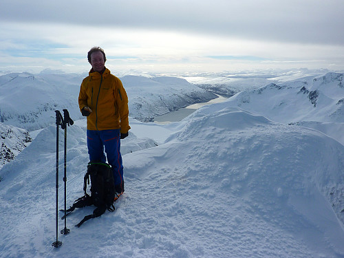Jeg traff en turkompis fra fjellsportgruppa på skitoppen