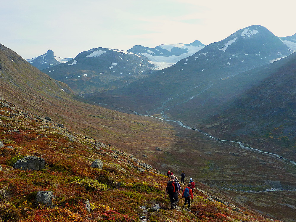Høstfarger i vakre Leirdalen