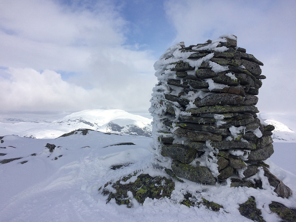 Tindefjellet, mot Sandfjellet i Angedalen