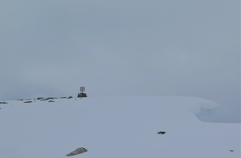 Toppvarden på Holedalsfjellet 1705 