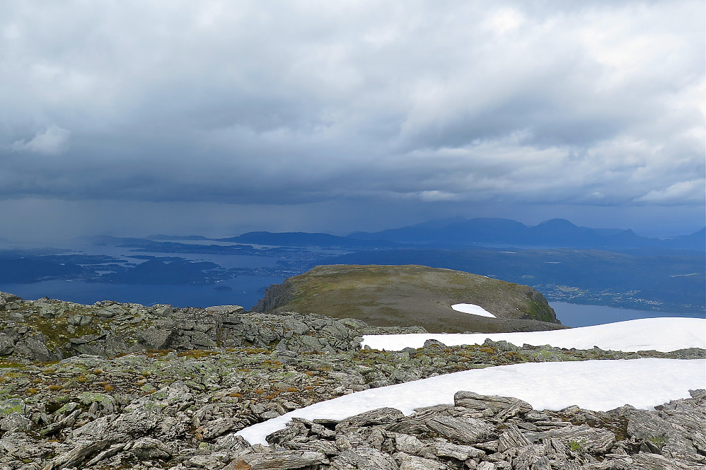Fra Skopphornet mot Flathornet 1086