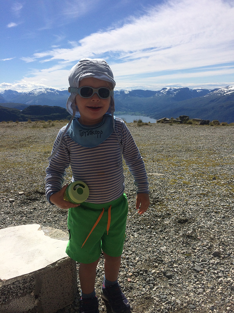 Godt å komme seg opp på fjellet i varmen