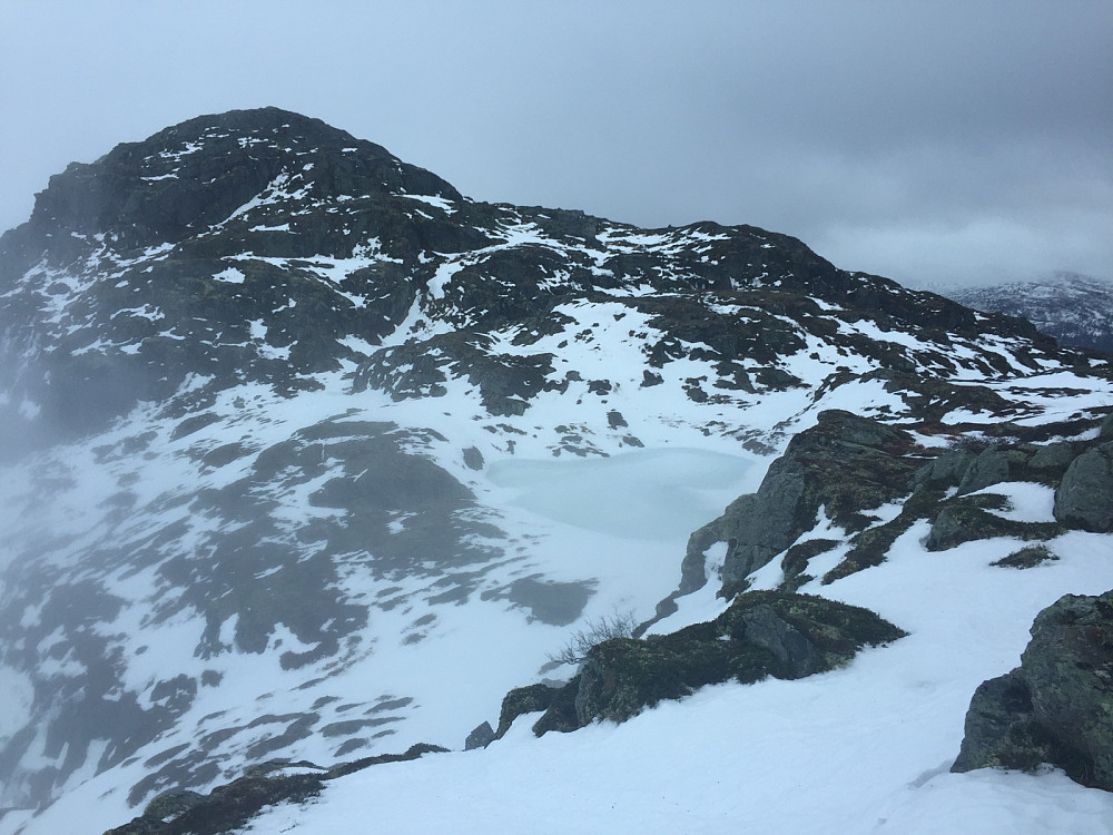 Austre Lotsbergnibba og nibbevatnet