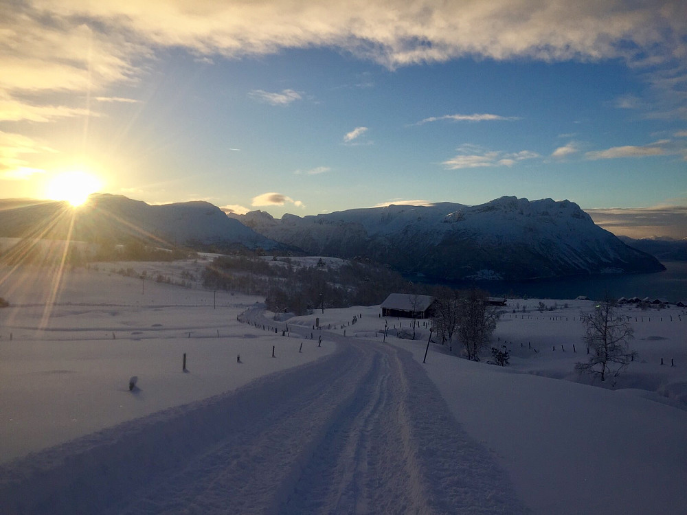 kampen mot klokka for å beholde sola. 