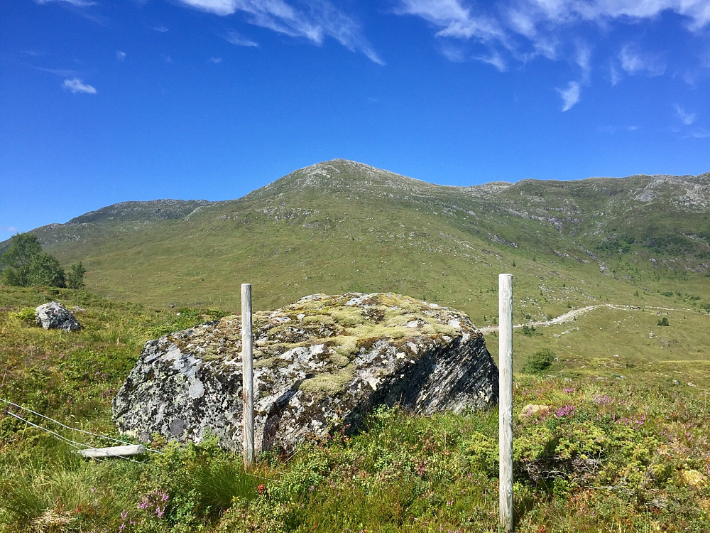 Fra Storenakken mot Hjelmelandsvarden