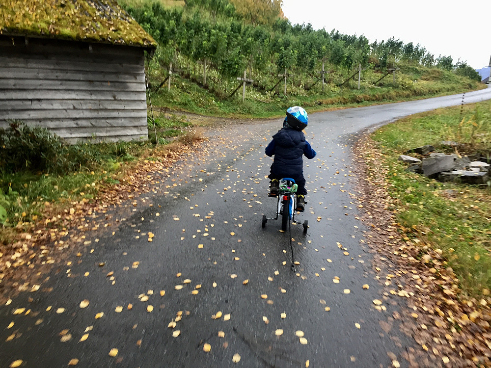 Litt sykkelaktiviteter på ettermiddagen :-)