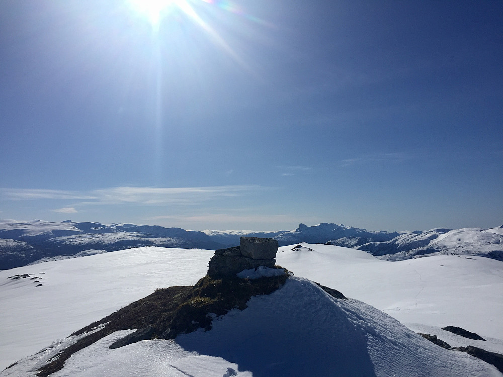 Storevassegga. Her ser man mot Hornelen