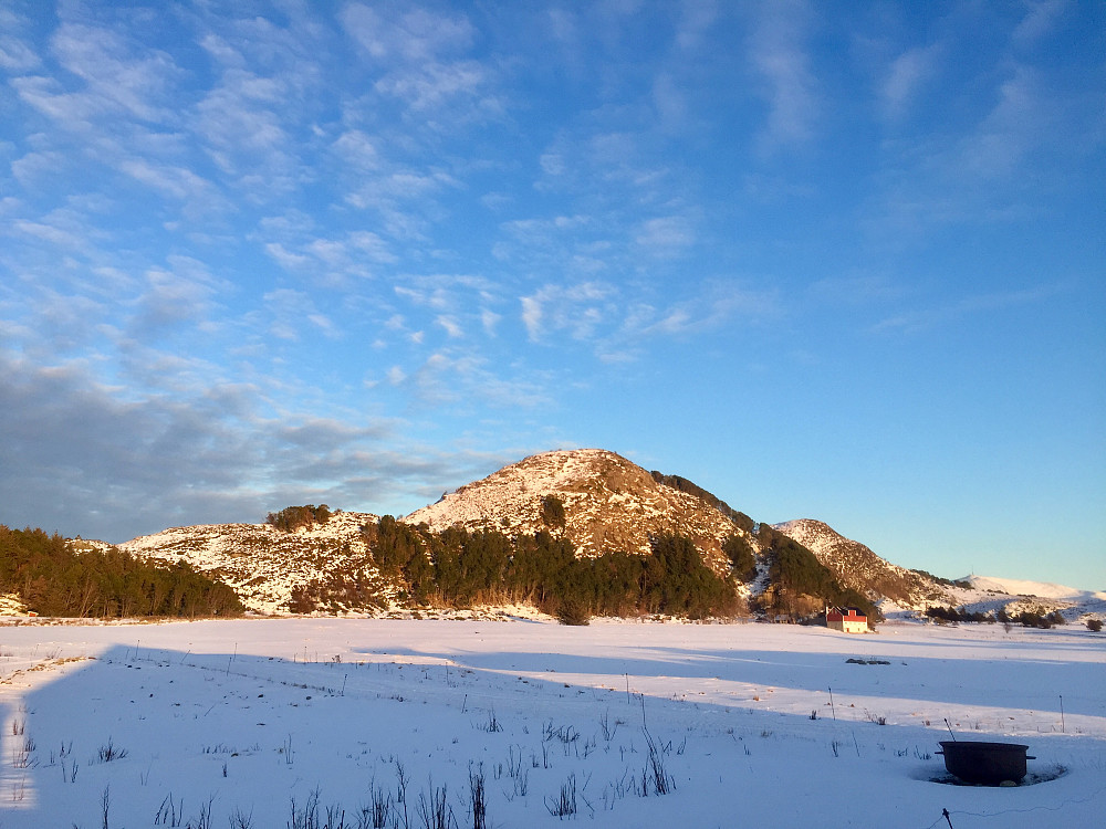 Molnesfjellet, Vigra 