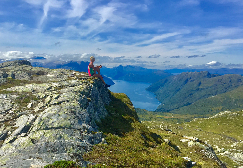 Deilig lunsjutsikt 