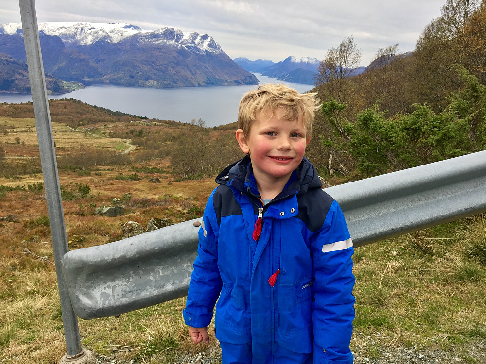 Rød i kinnene og godt fornøyd ;-)