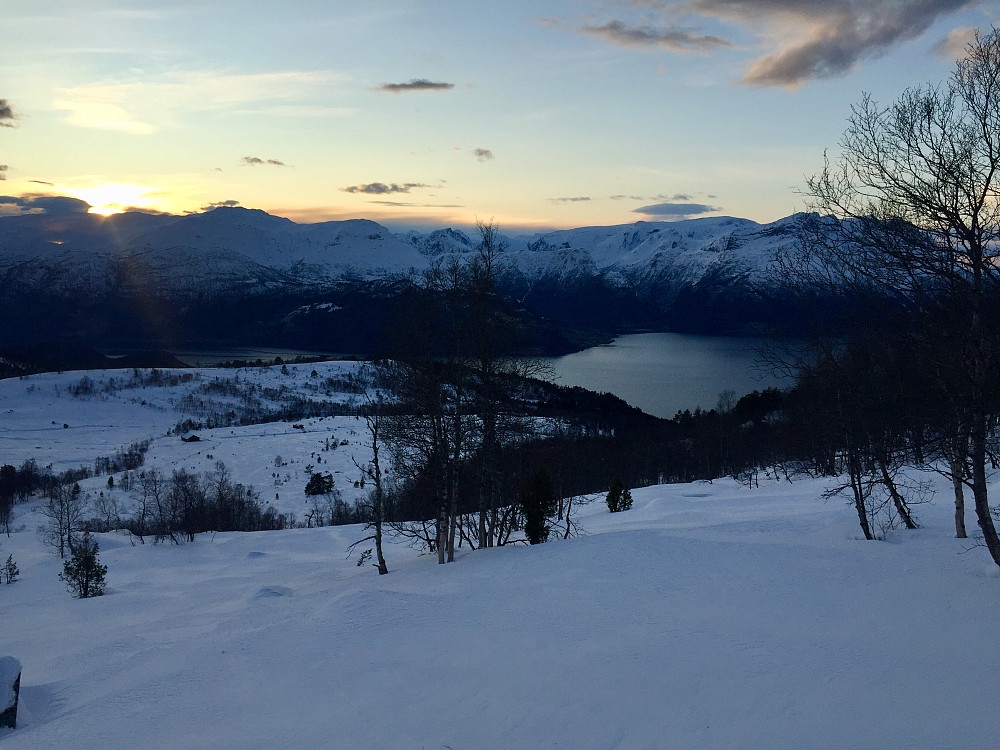 Lotsstøylen i ettermiddagslyset 