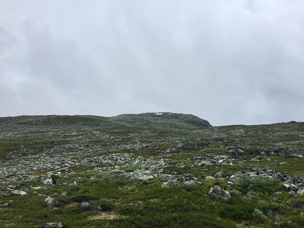 Den slake ryggen mot Slettind