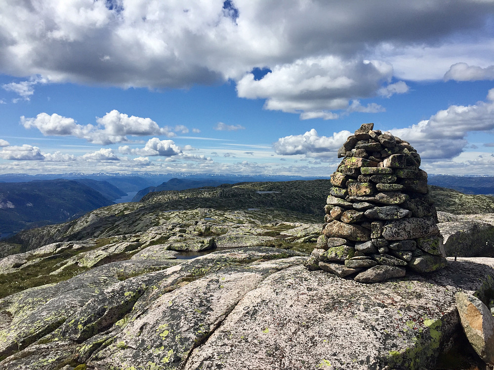 Utsikt fra Mannslagarnuten