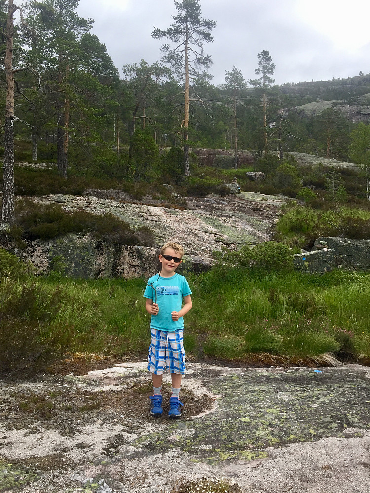 traff Ove og Vinjar ca 120 hm ovenfor parkering