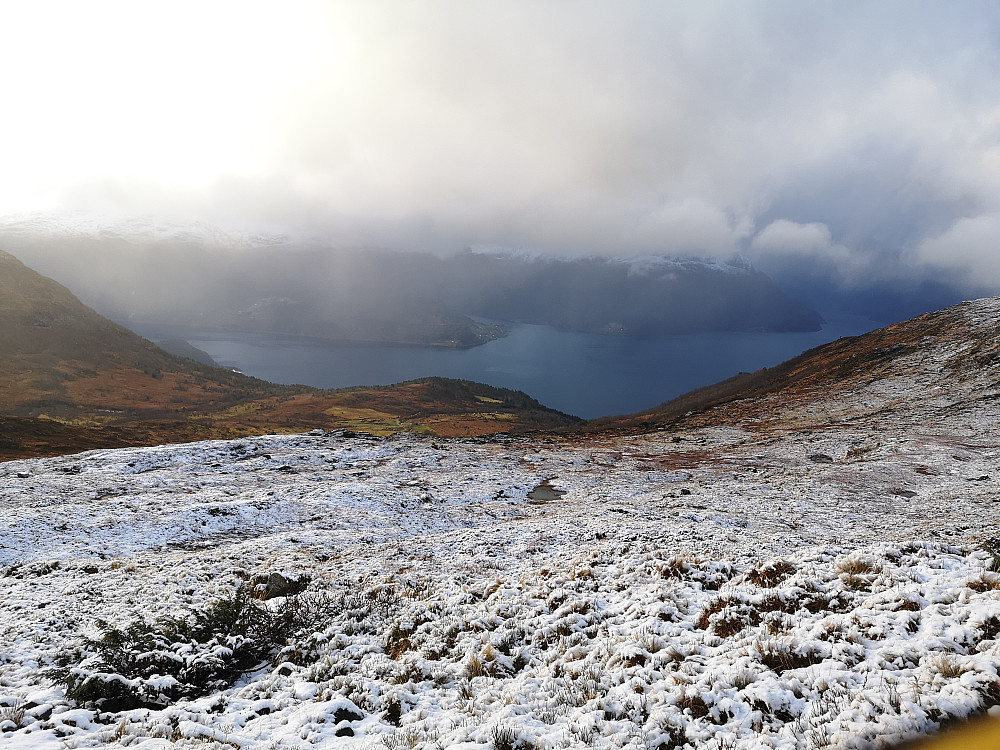 Snø fra ca 750 moh