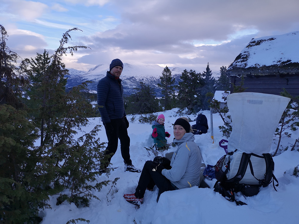 Familien Kruse ved Sølvbergstøylen