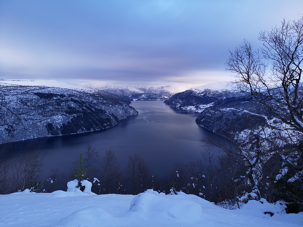 Flott utsikt fra Nosakleiva