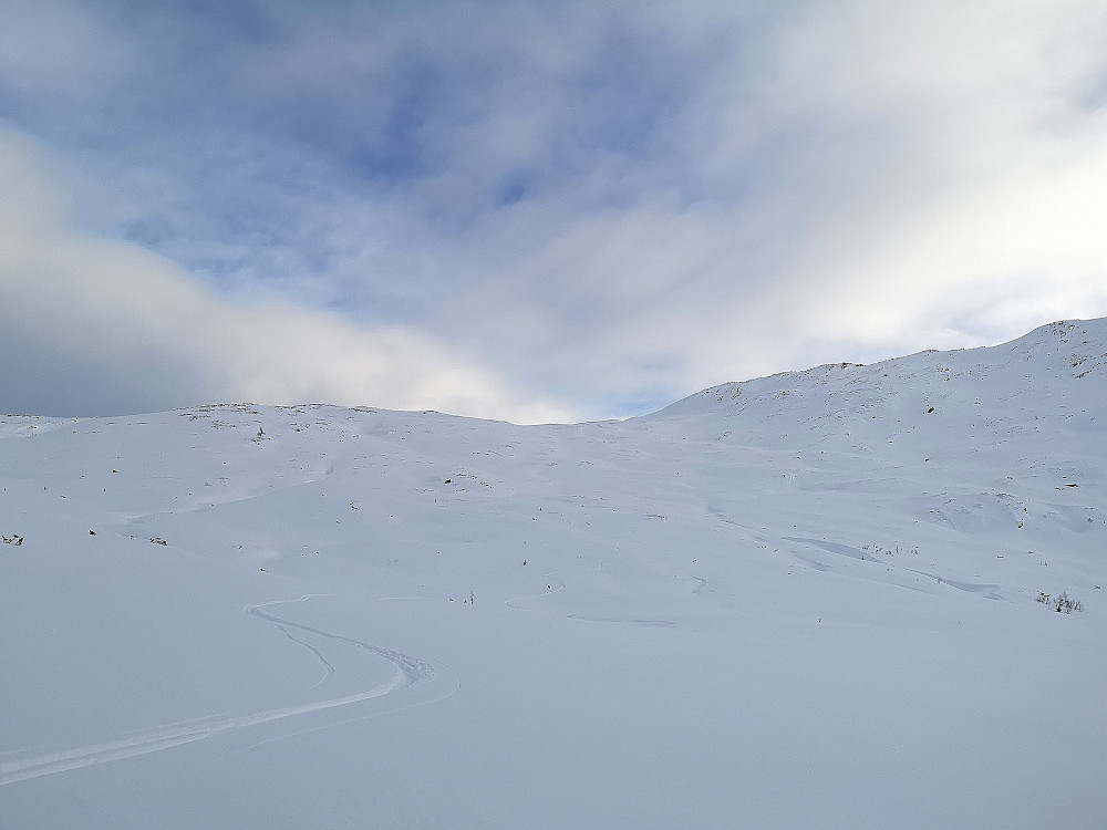 Herlige forhold der det var nok snø