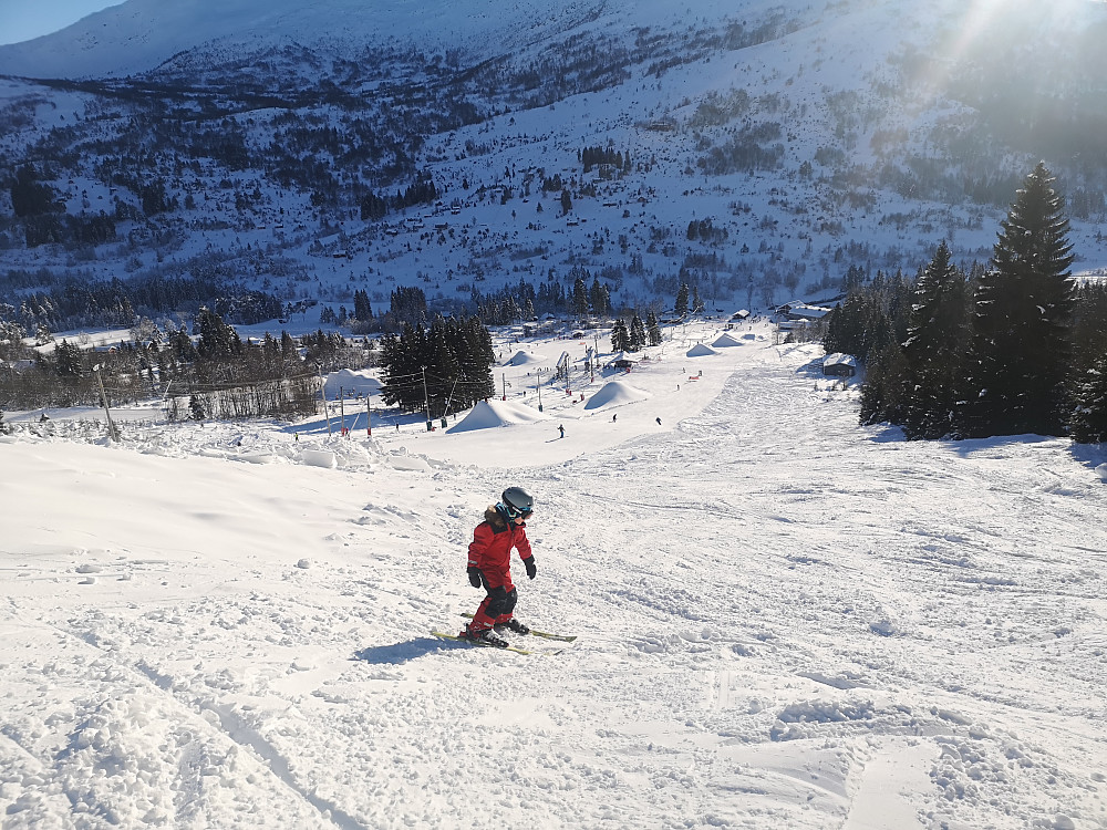 Kjekke økter i Energiheisen på Harpefossen
