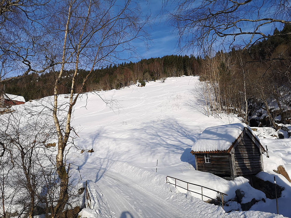 Kjekt å bivåne stort sett mine egne svinger etter mye godvær
