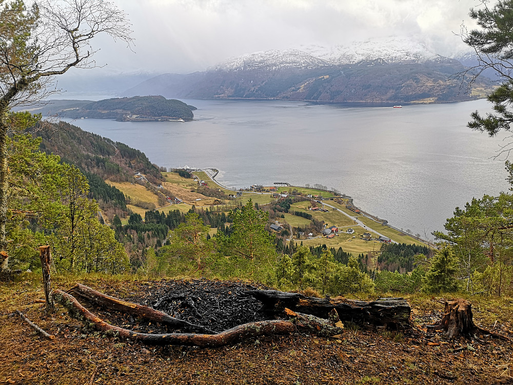 Fra utsikten nedenfor Navestøylen 