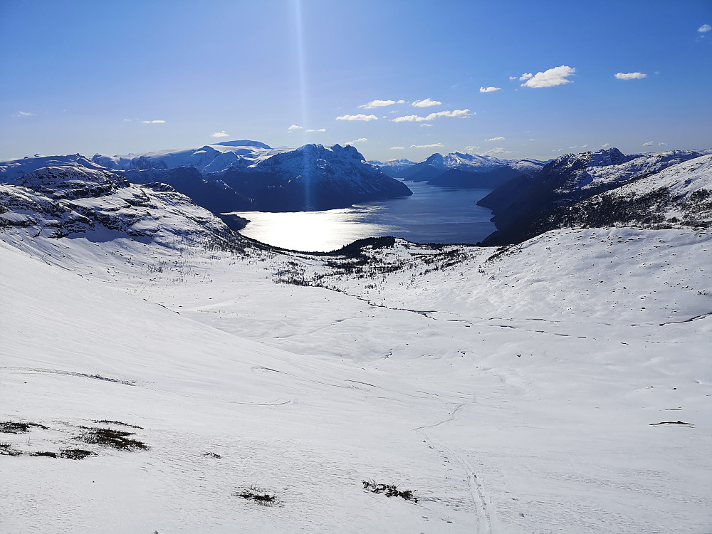 Flott oppover Lotsbergdalen 