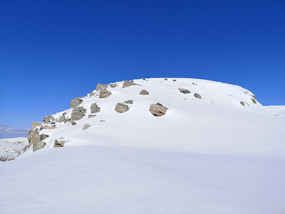 Mot Blåbreen over punkt 1291