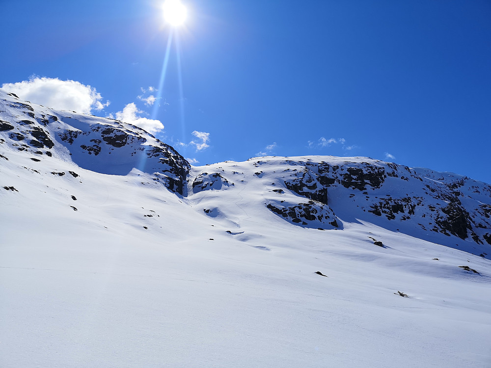 Sporene mine opp kvitelvebakkane 