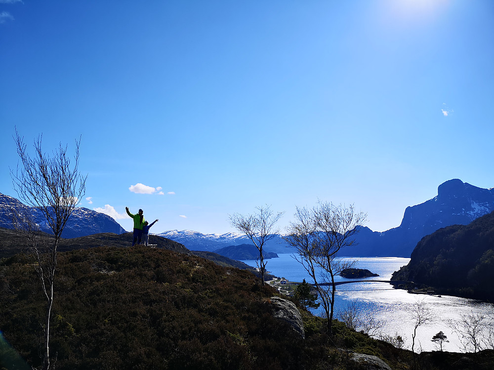 Vinjar og Ove på Øyakollen