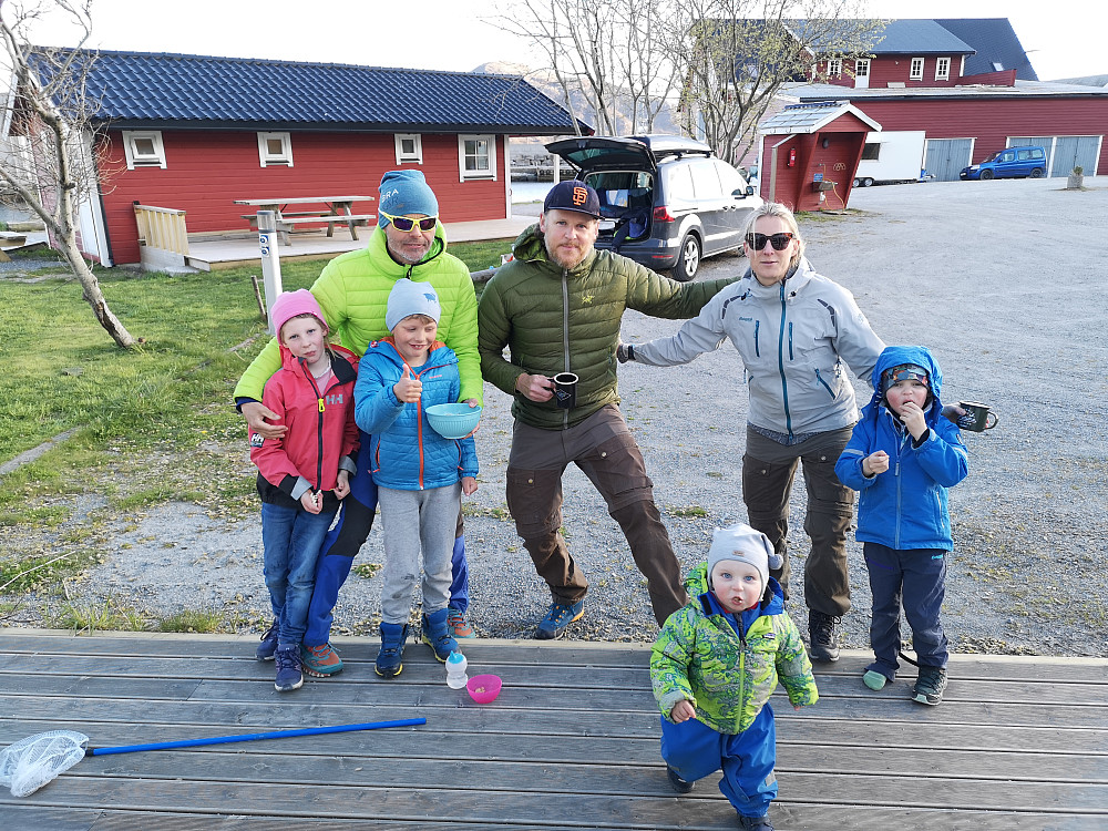Gjengen samlet i Iglandsvik 