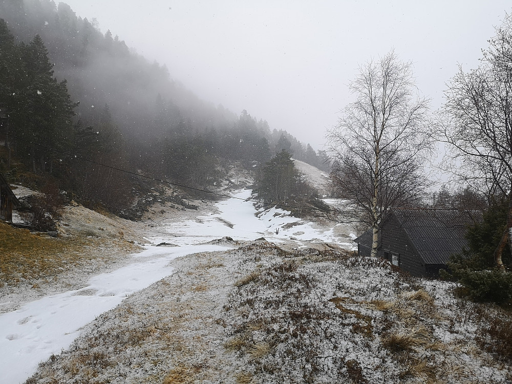 Ikke mye snø igjen