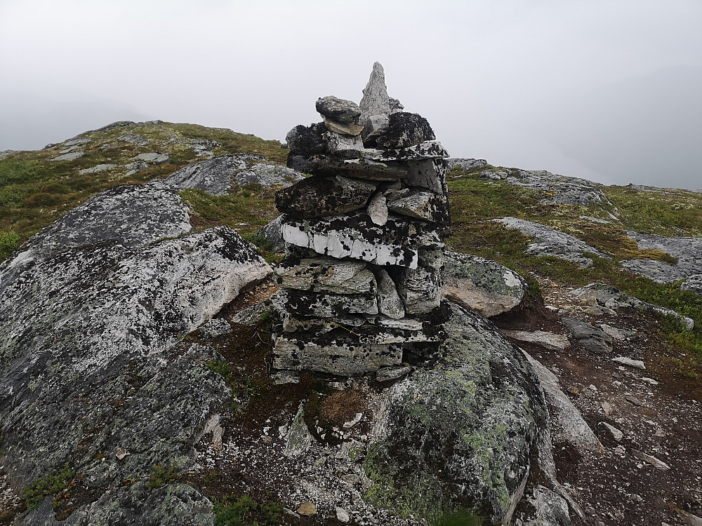 Lotsbergnibba. Her kom de første regnskurene