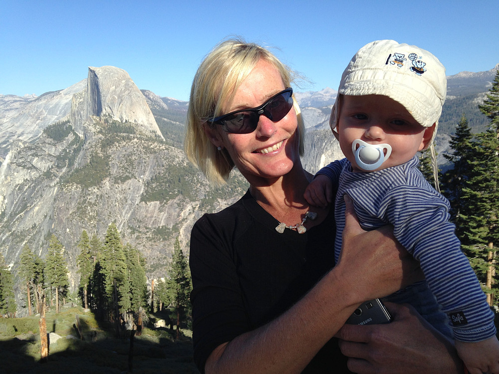 Glacier Point mot Half Dome